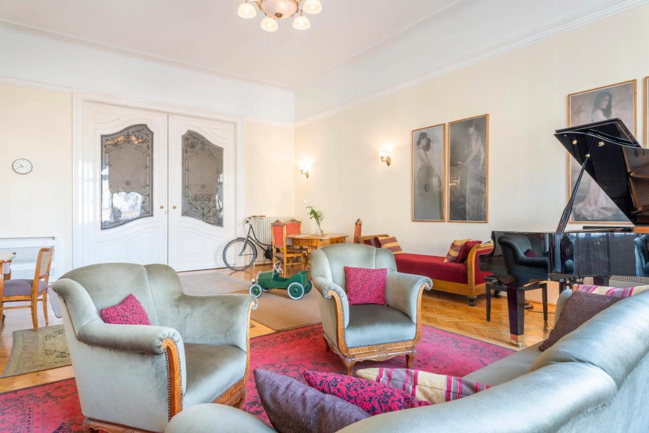 شقة Stunning Spacious Art Nouveau Apart , Grand Piano بودابست المظهر الخارجي الصورة